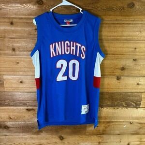 Stephen Curry blue Knights Jersey